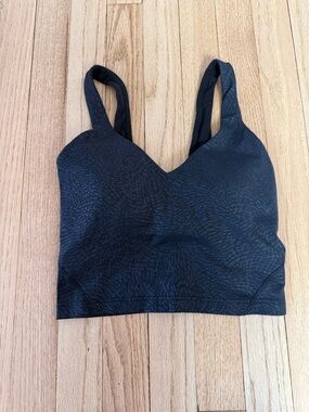 Lululemon Bra Black Seamless Longline